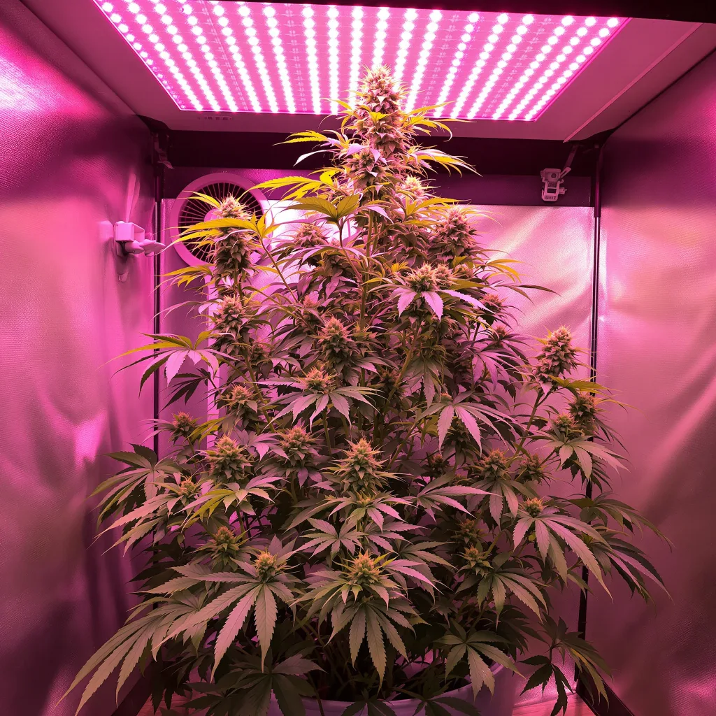 Plante de cannabis Damnesia en floraison — 60-100 cm autofloraison