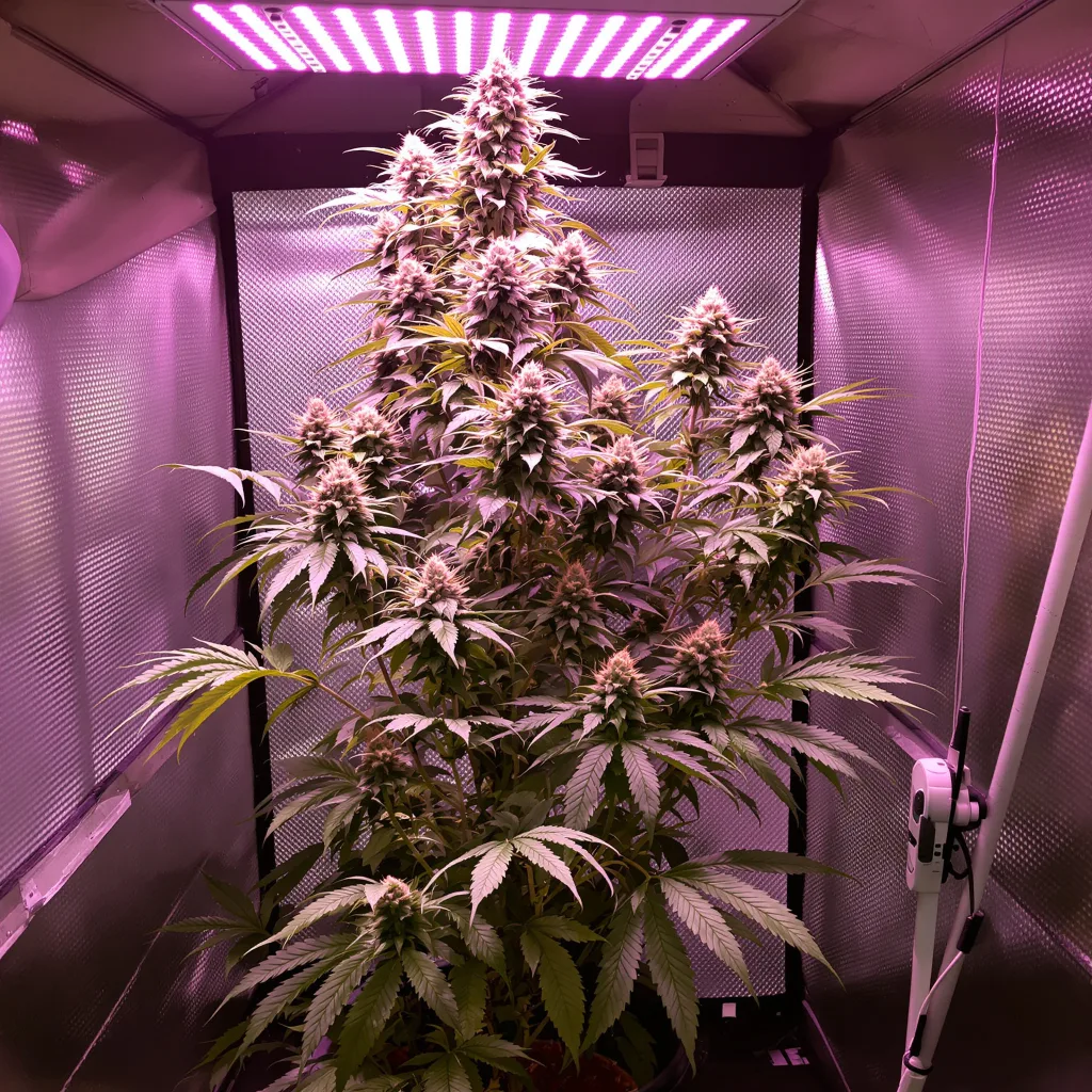 Plante de cannabis Damnesia en floraison — 150-200 cm féminisée