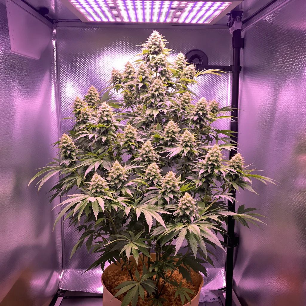 Plante de cannabis Dank Sinatra en floraison — 60-100 cm autofloraison