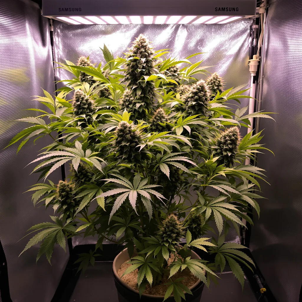 Plante de cannabis Dawgfather OG en floraison — 90-130 cm féminisée