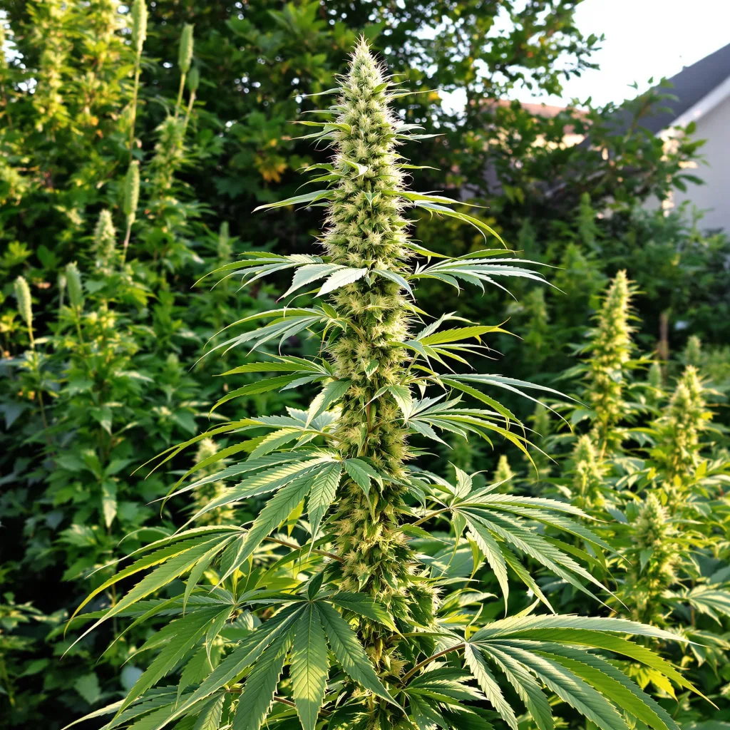Deadly Sativas Mixpack 15% indica / 85% sativa — fleur avec trichomes visibles