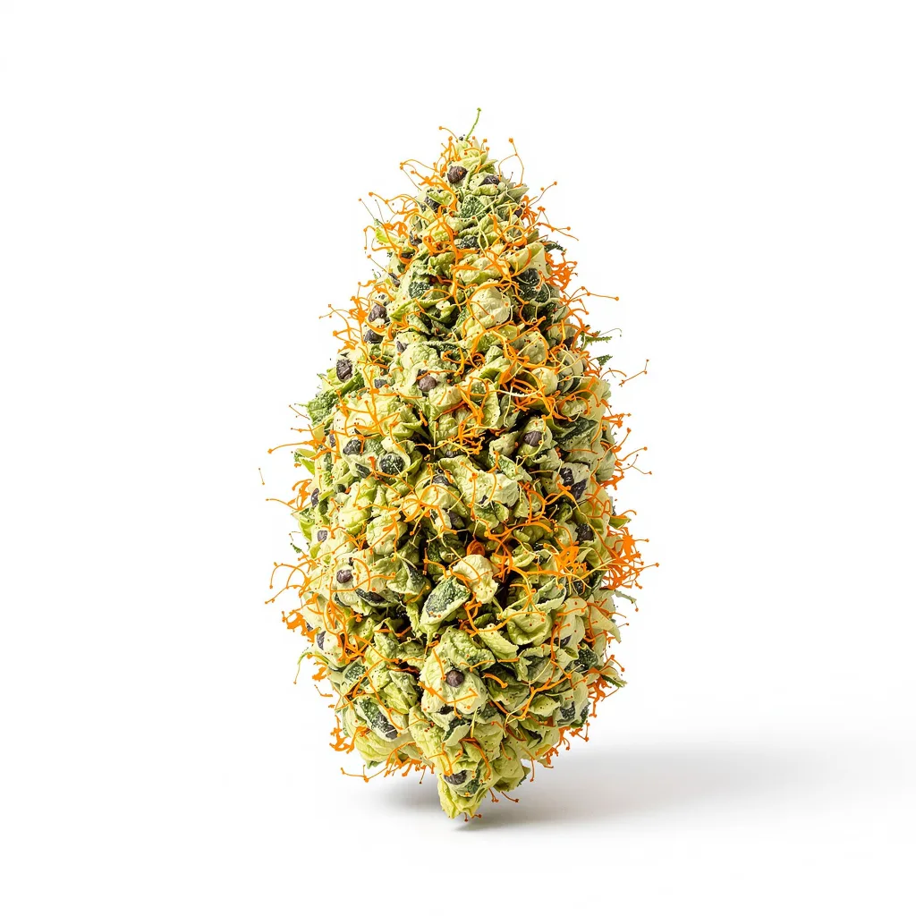 Deadly Sativas Mixpack 15% indica / 85% sativa — fleur avec trichomes visibles
