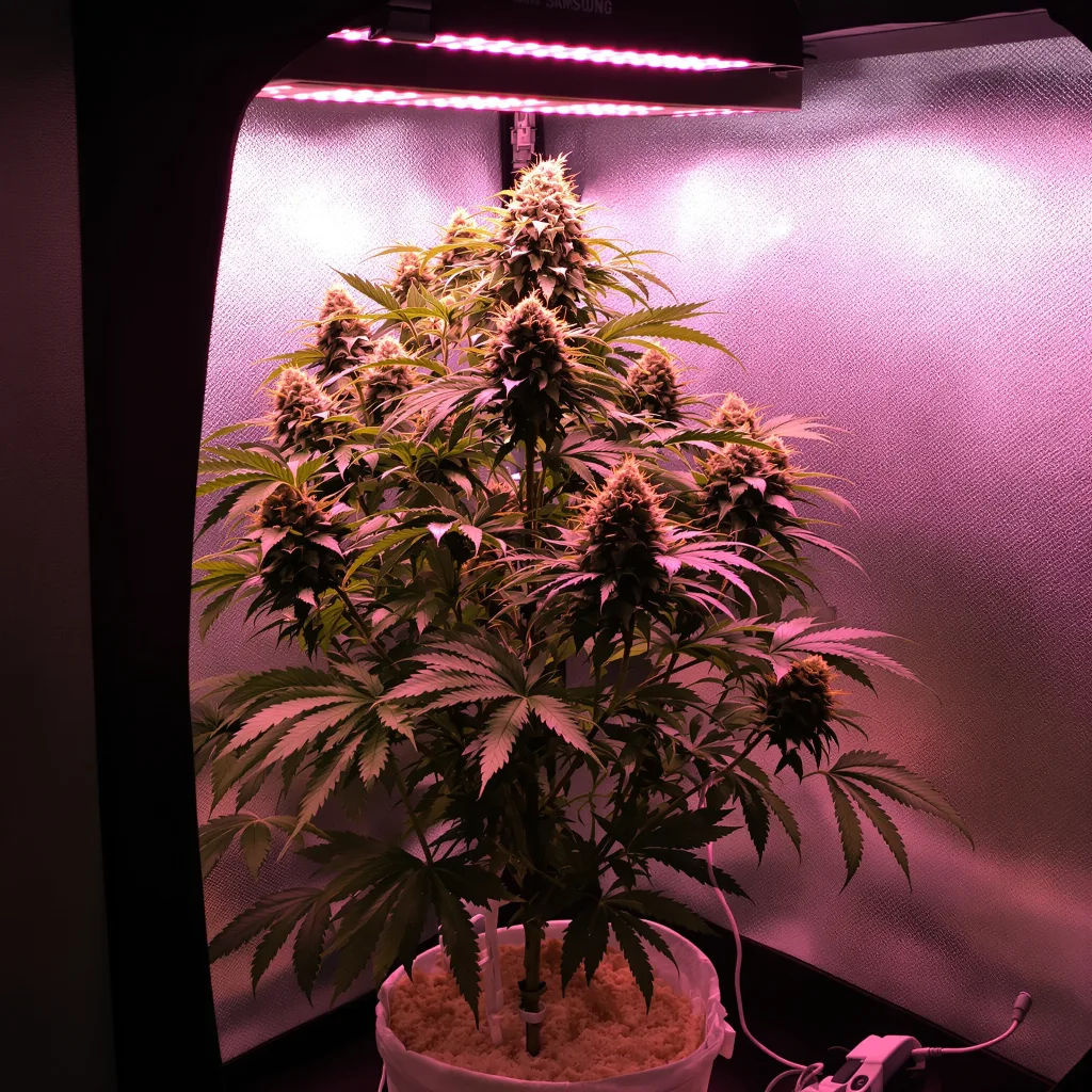 Plante de cannabis Deadwood en floraison — 60-100 cm autofloraison