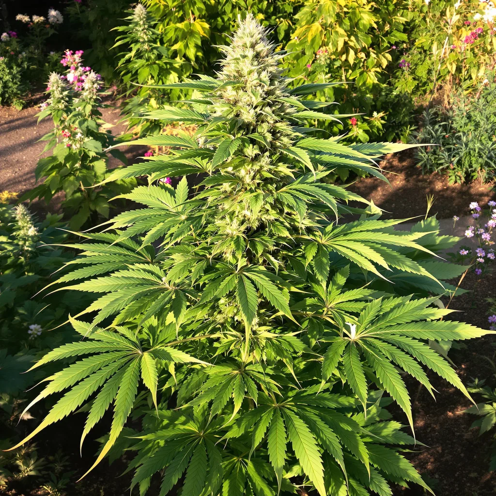 Death Bubba 70% indica / 30% sativa — fleur avec trichomes visibles