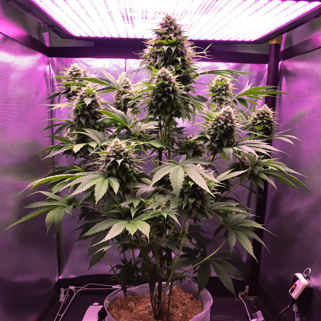 Plante de cannabis Death Bubba en floraison — 90-130 cm féminisée