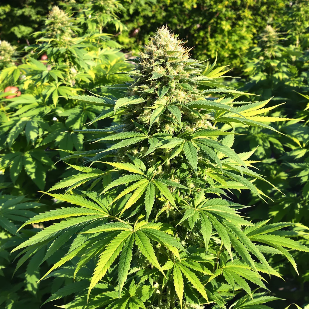 Death Bubba 70% indica / 30% sativa — fleur avec trichomes visibles