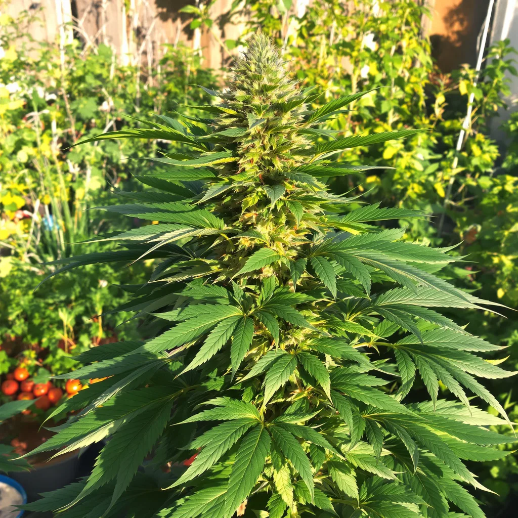Death Star 70% indica / 30% sativa — fleur avec trichomes visibles