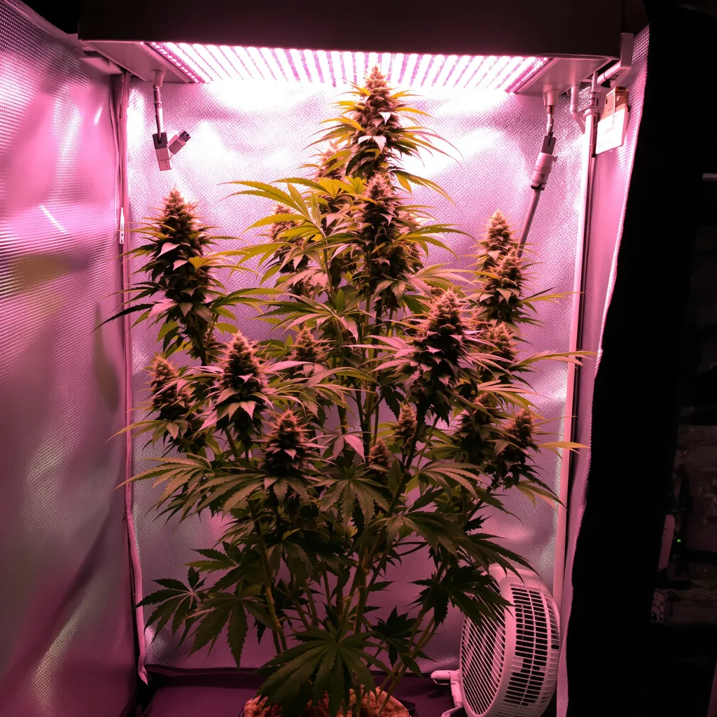 Plante de cannabis Diesel Duff en floraison — 150-200 cm féminisée