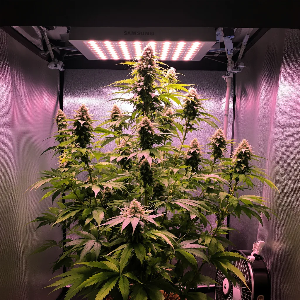 Plante de cannabis Diesel en floraison — 150-200 cm féminisée