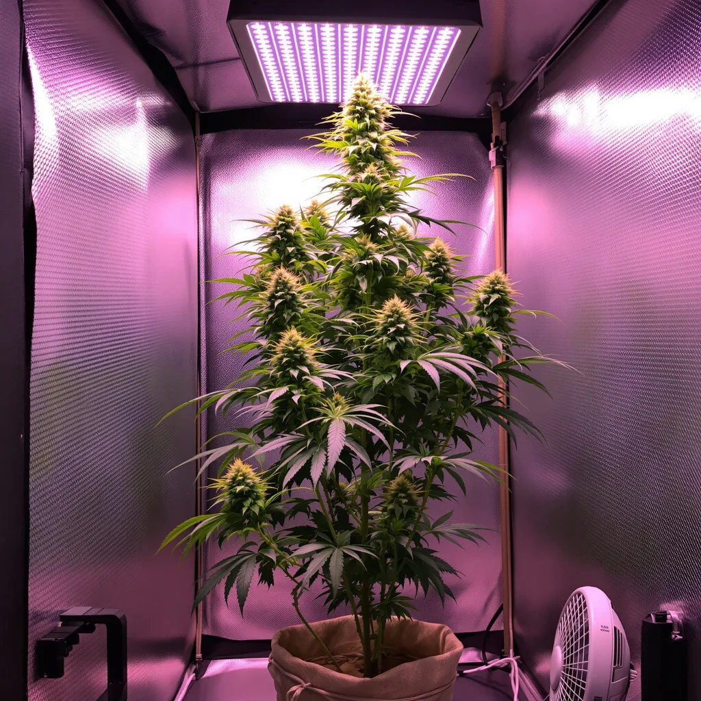 Plante de cannabis Diesel Power en floraison — 150-200 cm féminisée