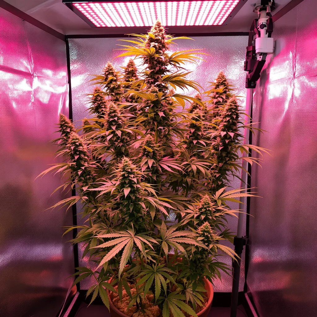 Plante de cannabis Doobiebird Daydream en floraison — 150-200 cm féminisée