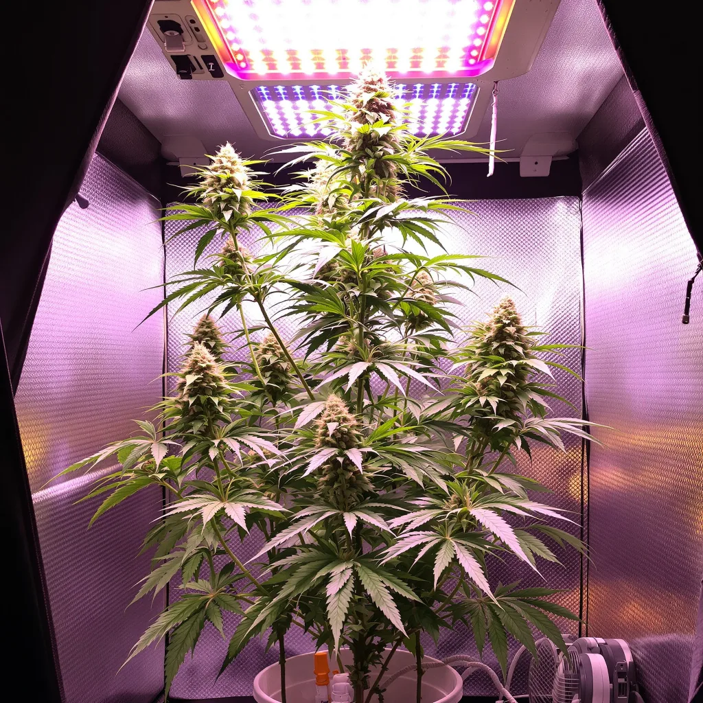 Plante de cannabis Double Dream en floraison — 150-200 cm féminisée