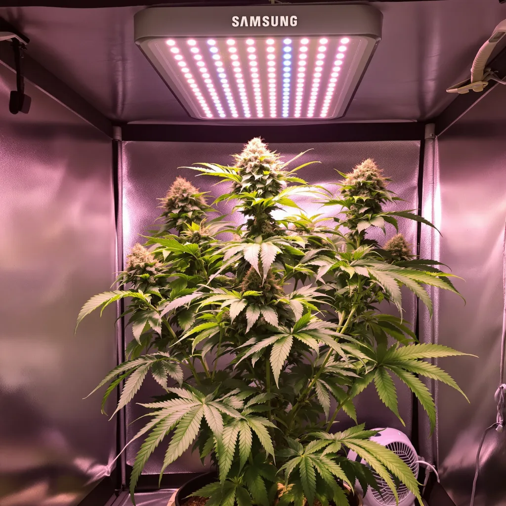 Plante de cannabis Dream Police en floraison — 90-130 cm féminisée