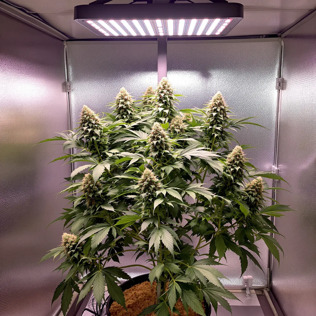 Plante de cannabis Dream Queen en floraison — 90-130 cm féminisée