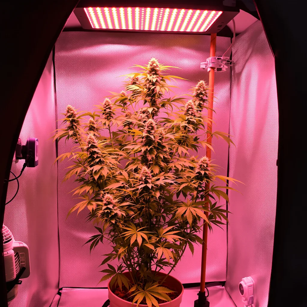 Plante de cannabis Dutch Dragon en floraison — 150-200 cm féminisée