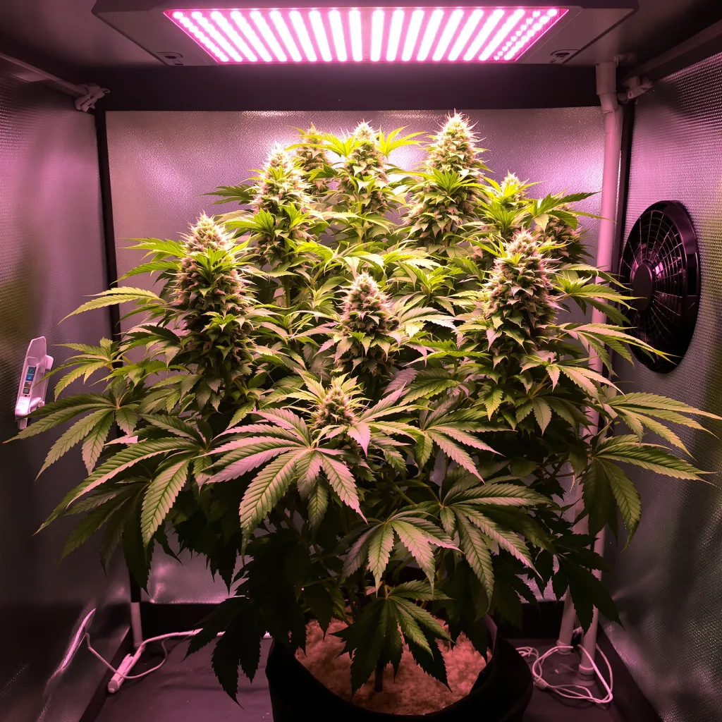 Plante de cannabis Dutch Kush en floraison — 60-100 cm autofloraison