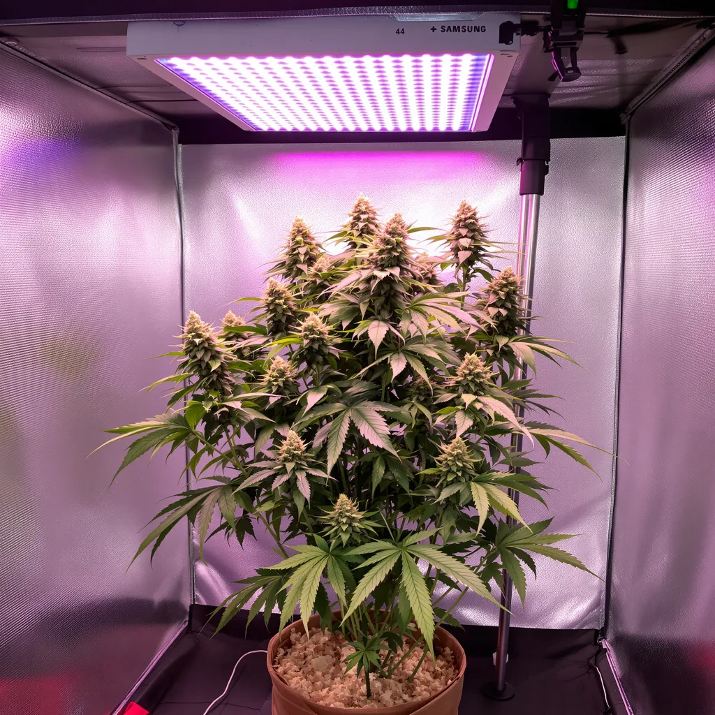 Plante de cannabis Dutch Kush en floraison — 90-130 cm féminisée