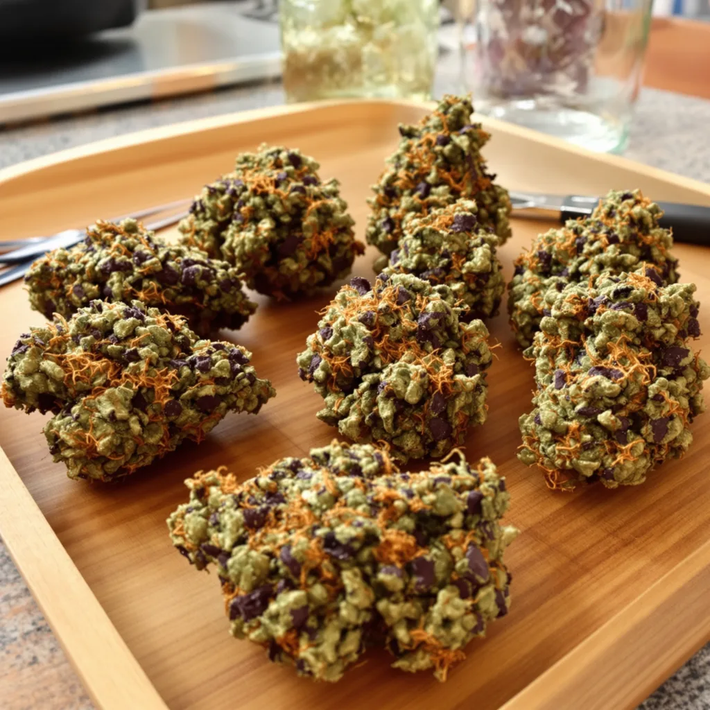 Early Girl 81% indica / 19% sativa — fleur avec trichomes visibles