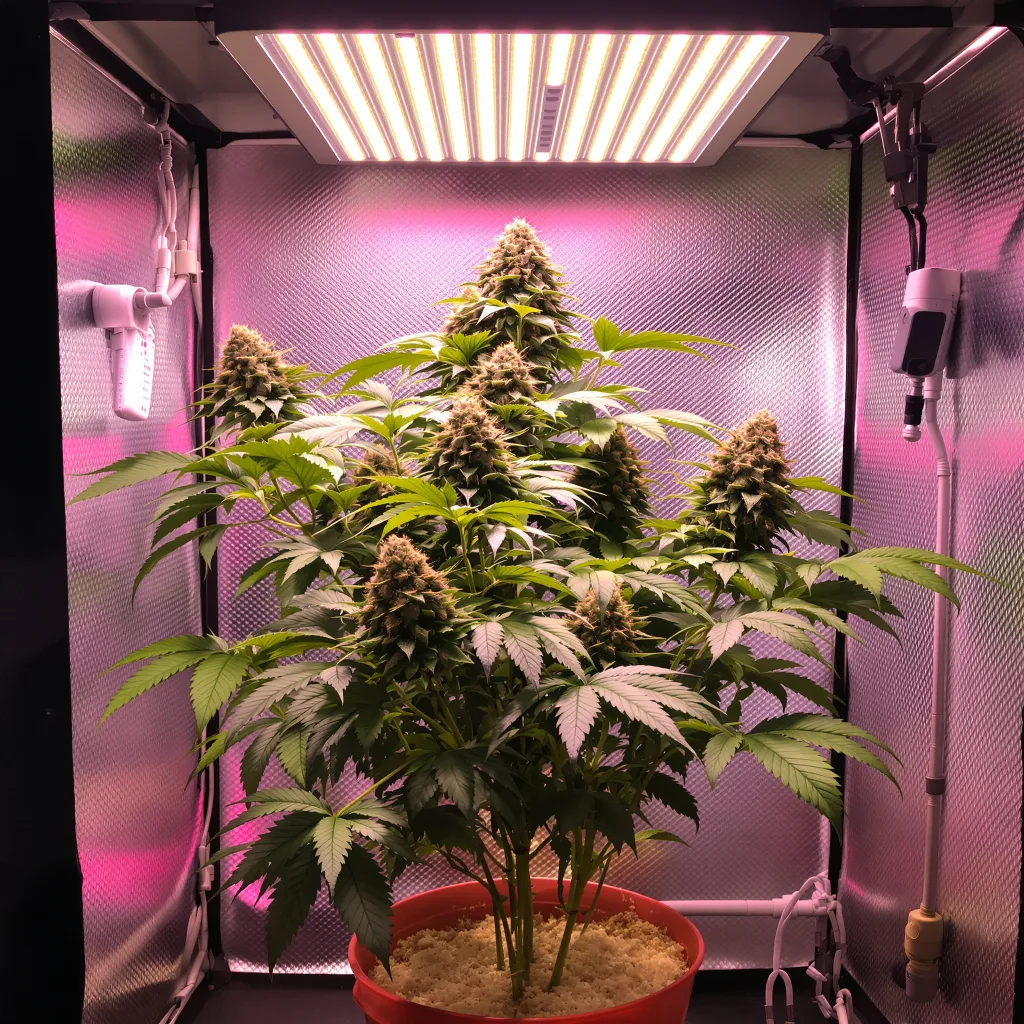 Plante de cannabis Early Skunk en floraison — 90-130 cm féminisée