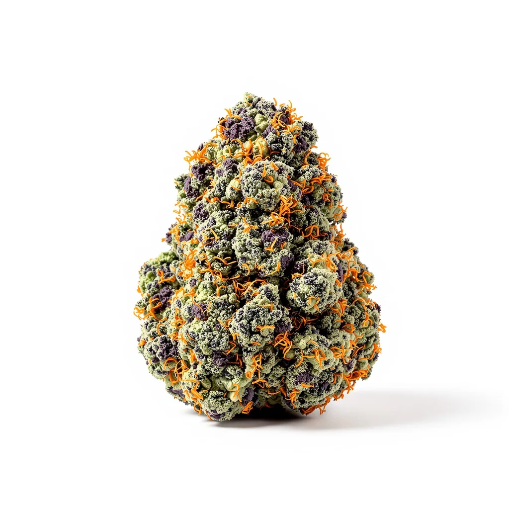 Early Skunk 67% indica / 33% sativa — fleur avec trichomes visibles