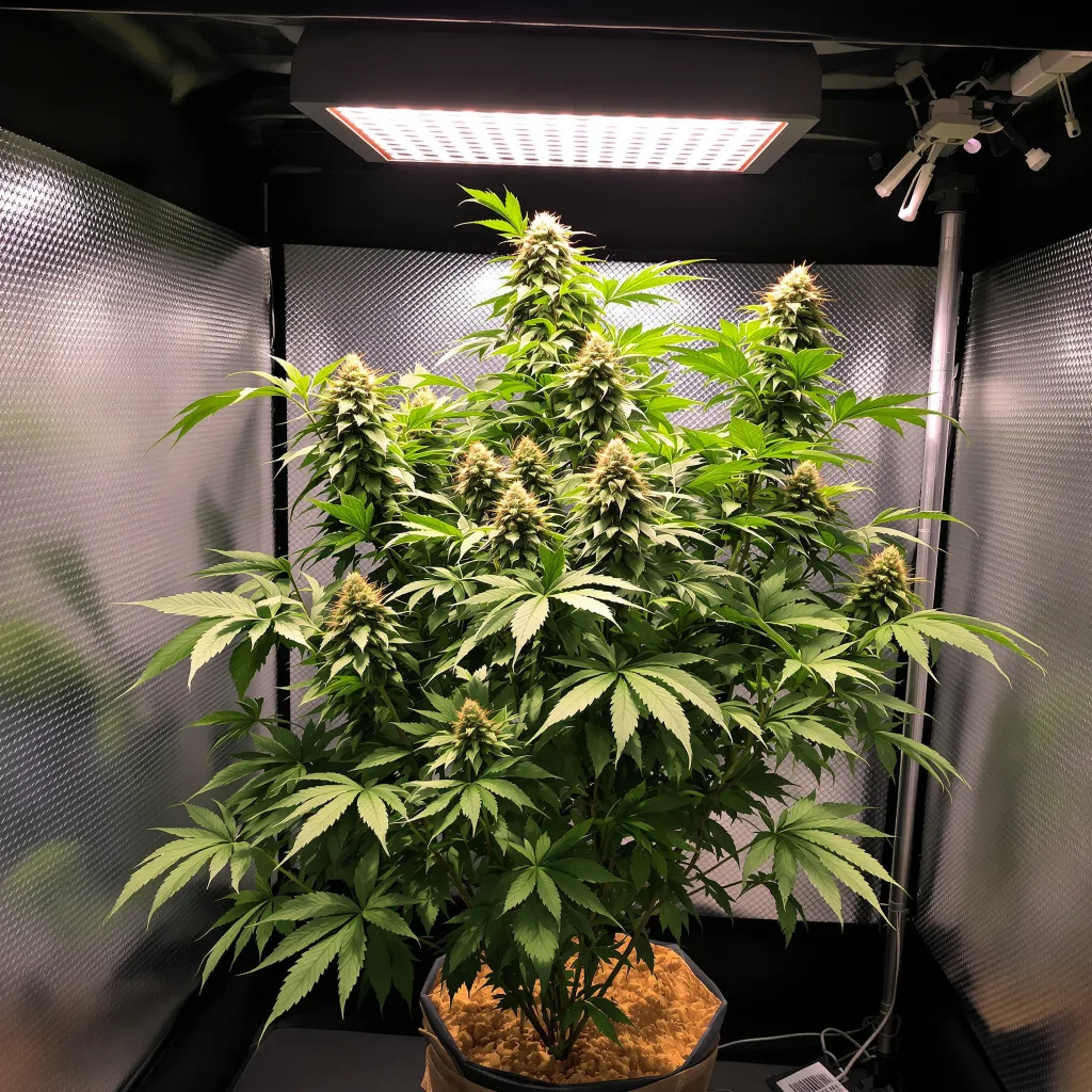 Plante de cannabis Ecto Cooler en floraison — 90-130 cm féminisée