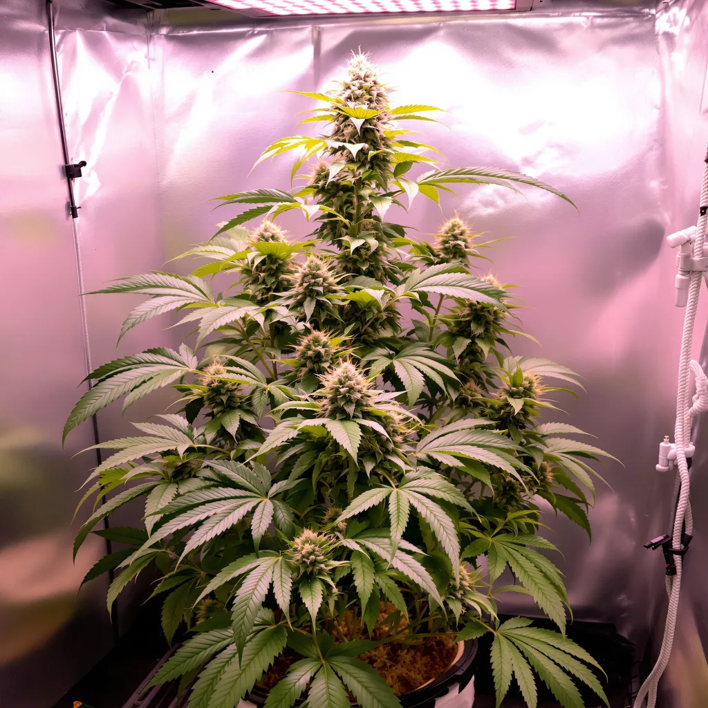 Plante de cannabis El Chapo OG en floraison — 60-100 cm autofloraison