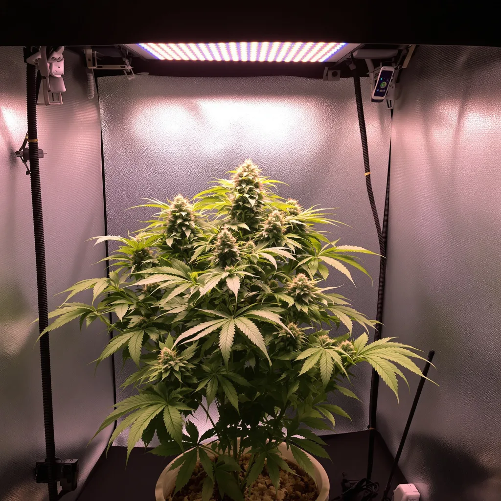 Plante de cannabis Enemy of the State en floraison — 90-130 cm féminisée