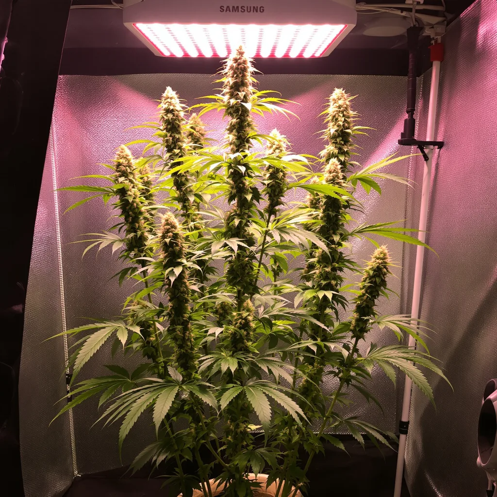 Plante de cannabis Euforia en floraison — 60-100 cm autofloraison
