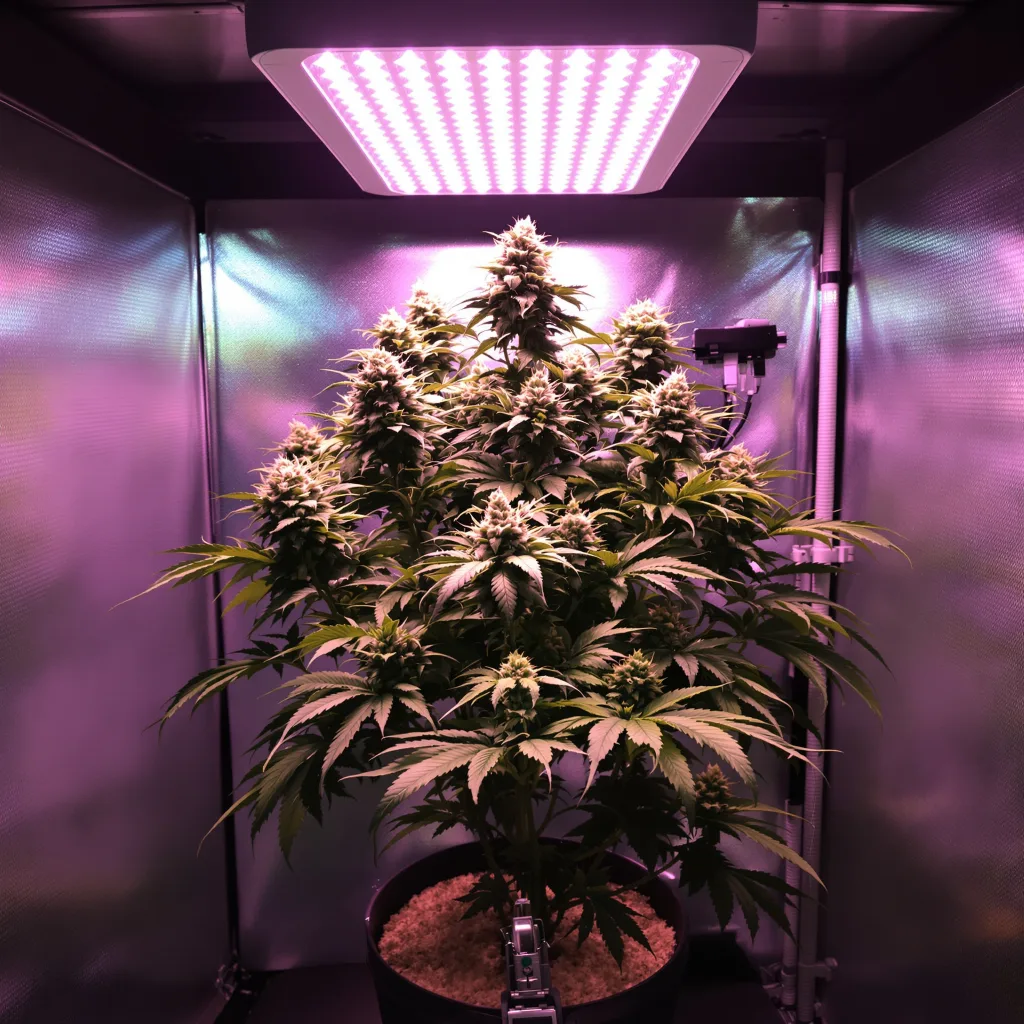 Plante de cannabis Extreme Cream en floraison — 90-130 cm féminisée