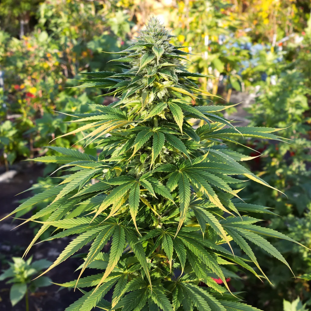 Extreme OG 70% indica / 30% sativa — fleur avec trichomes visibles