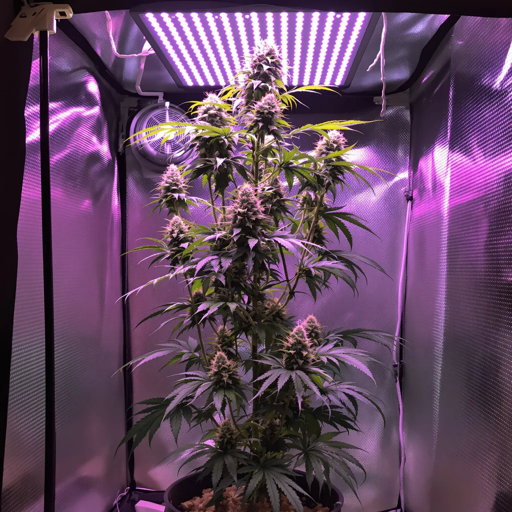 Plante de cannabis Fat Nelson en floraison — 150-200 cm féminisée