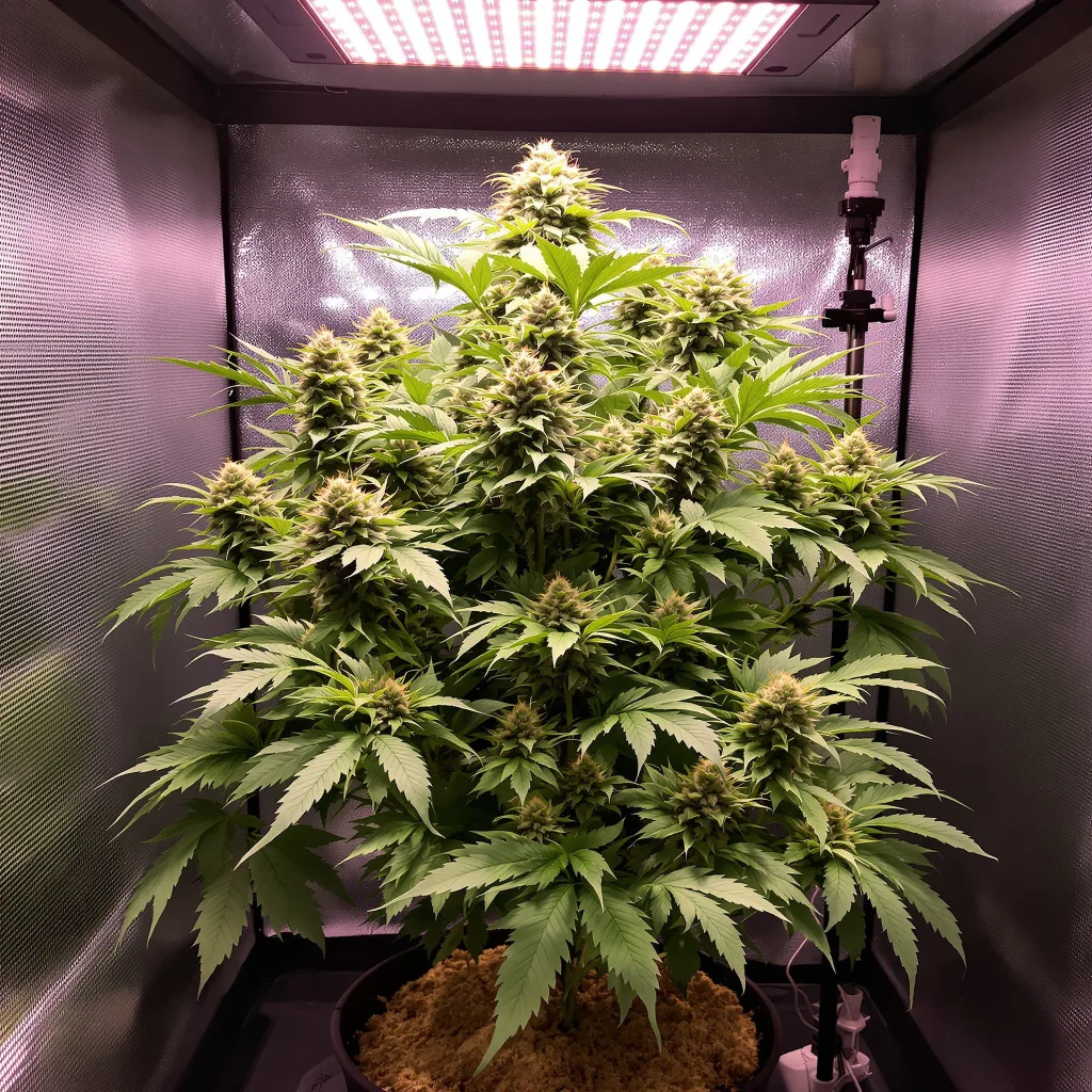 Plante de cannabis Fire OG en floraison — 90-130 cm féminisée