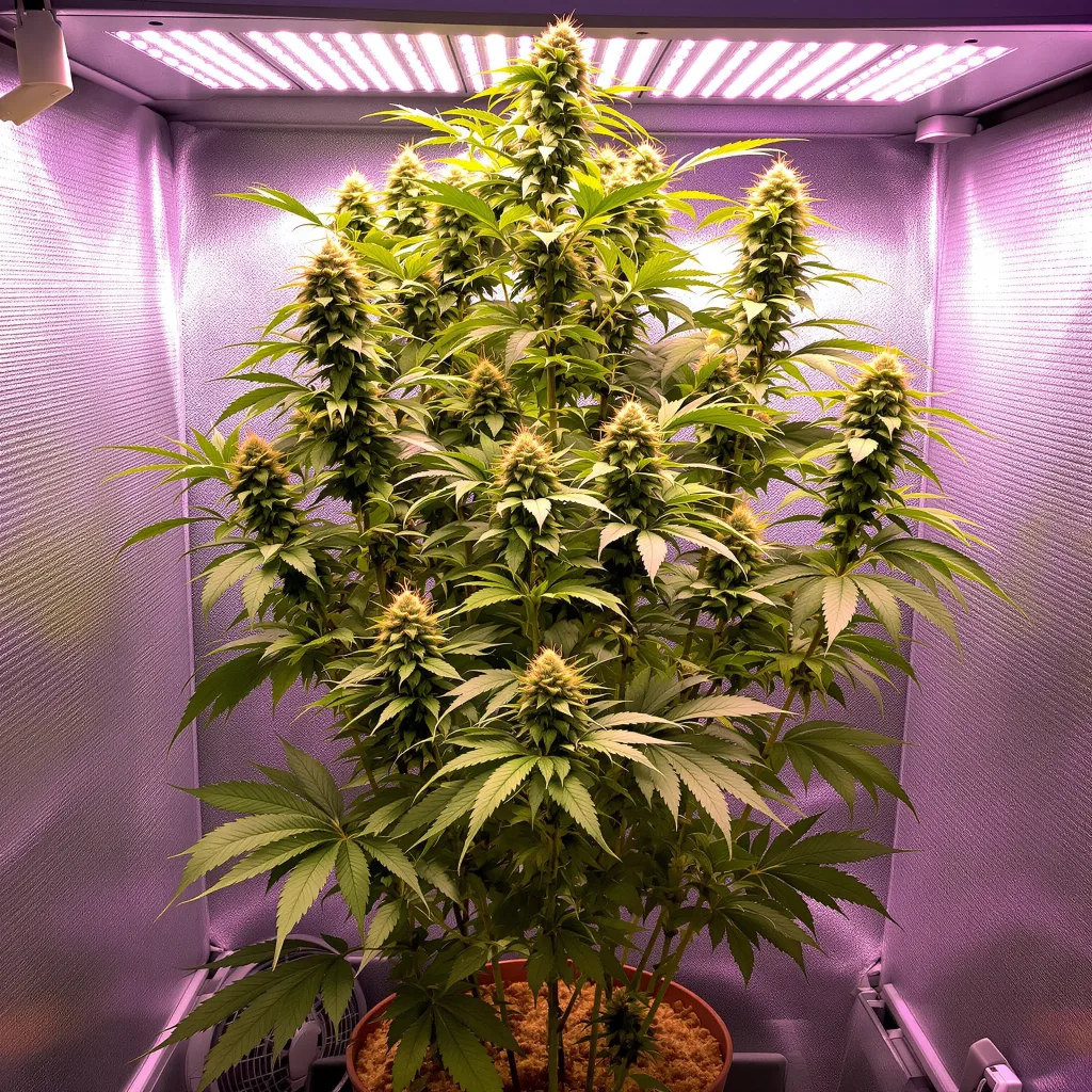Plante de cannabis Flo en floraison — 150-200 cm féminisée
