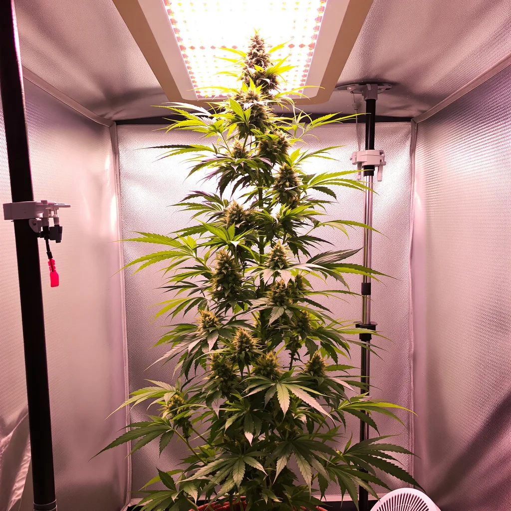 Plante de cannabis Flying Princess en floraison — 150-200 cm féminisée