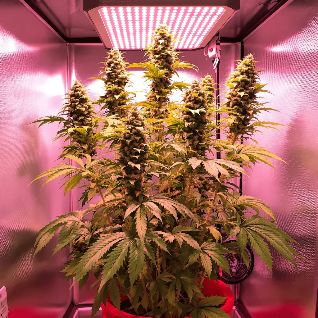 Plante de cannabis Fortune Cookies en floraison — 150-200 cm féminisée
