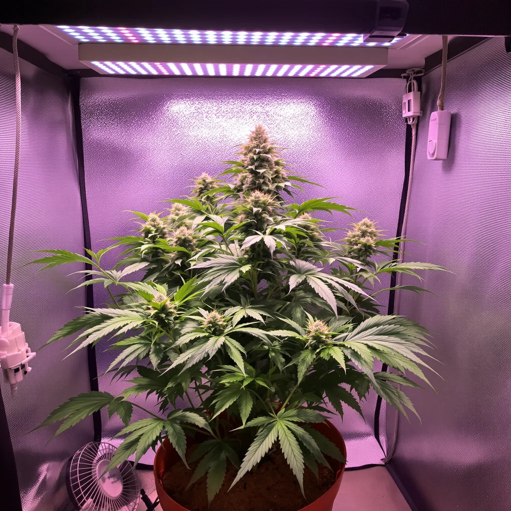Plante de cannabis FPOG en floraison — 90-130 cm féminisée