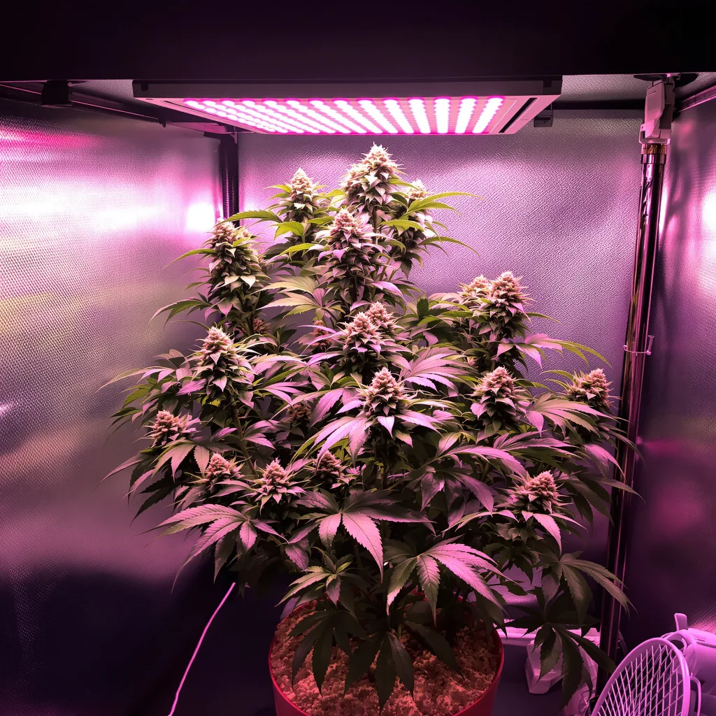 Plante de cannabis Fresh Cookies en floraison — 90-130 cm féminisée