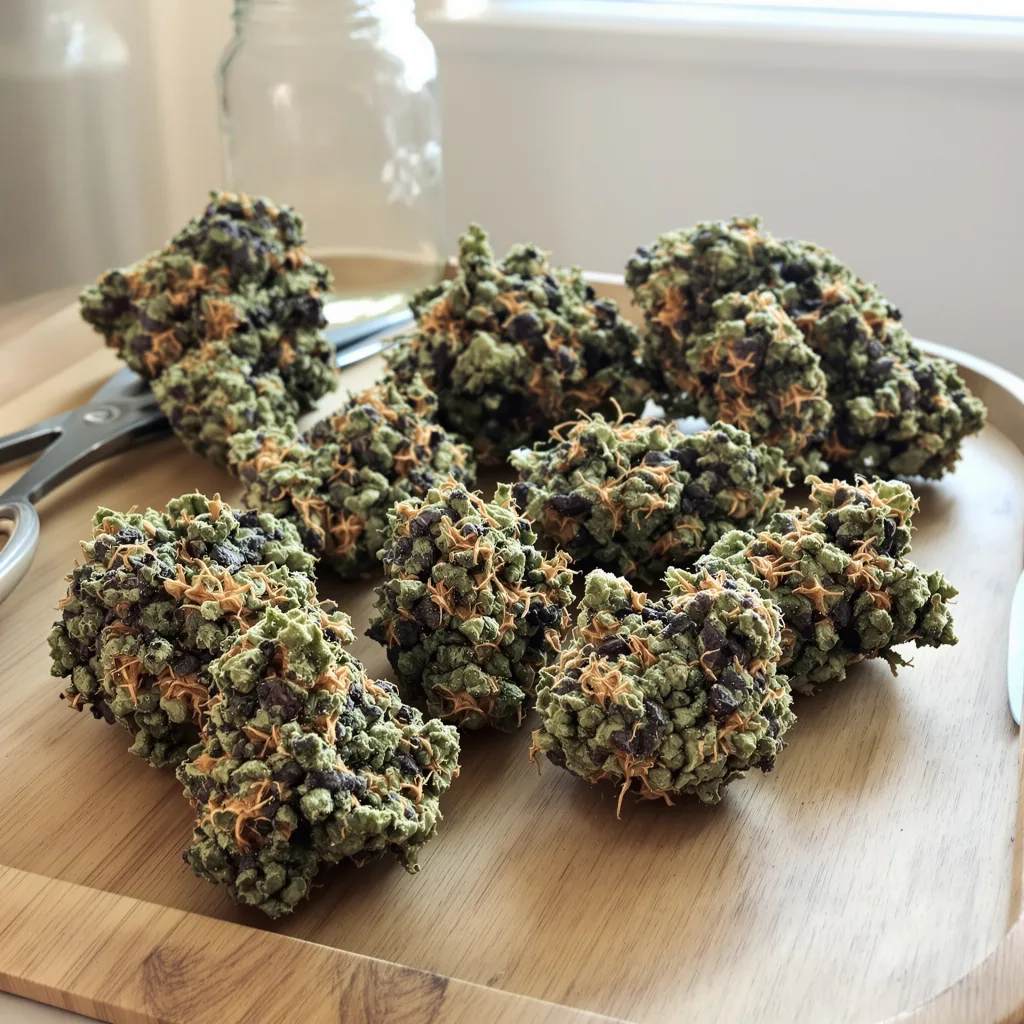 Fruit 78% indica / 22% sativa — fleur avec trichomes visibles