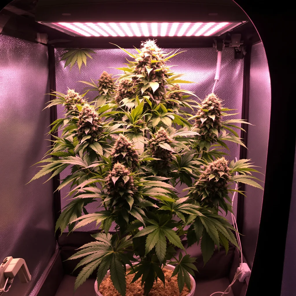 Plante de cannabis Fruity Chronic Juice en floraison — 90-130 cm féminisée