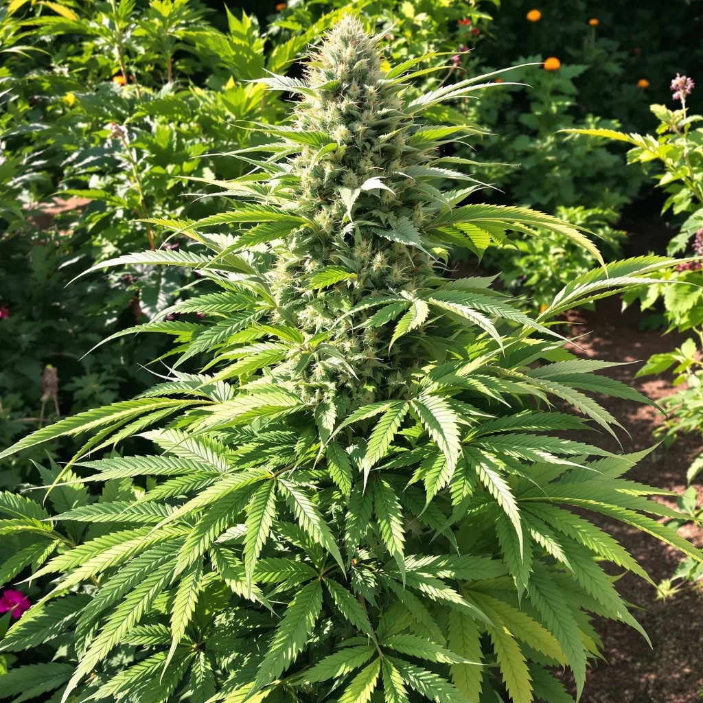 Fruity Chronic Juice 88% indica / 12% sativa — fleur avec trichomes visibles
