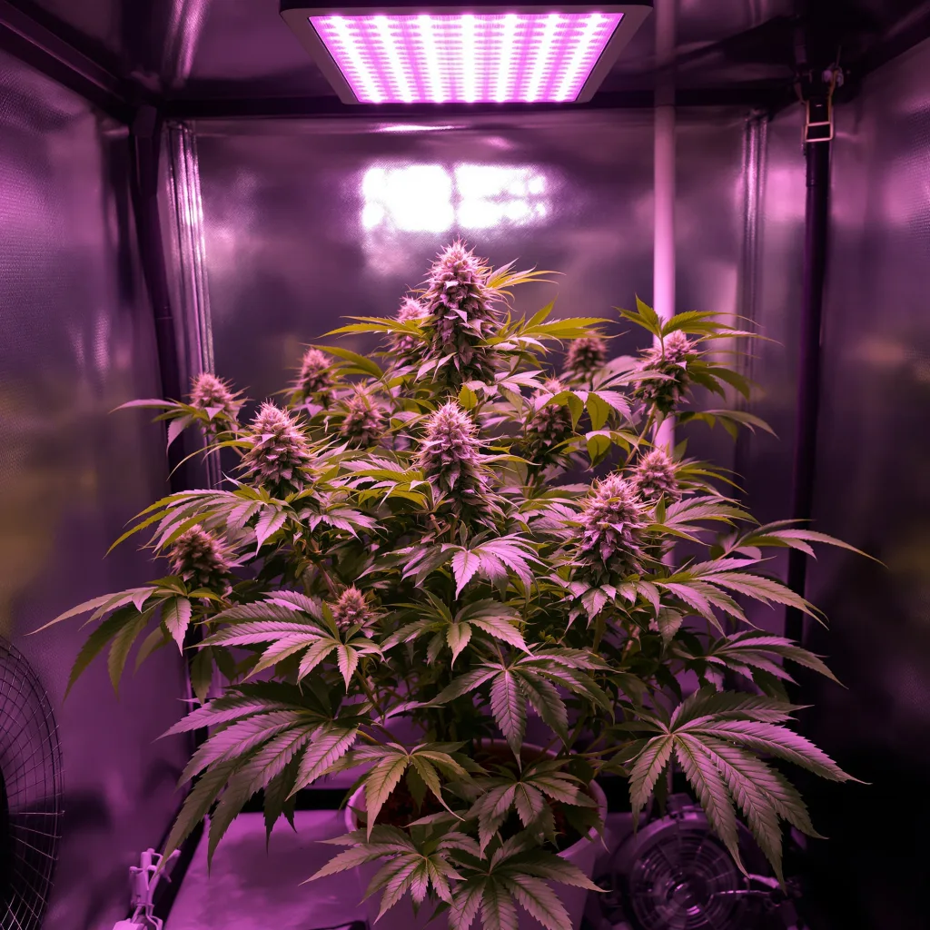 Plante de cannabis Fucking Incredible en floraison — 60-100 cm autofloraison