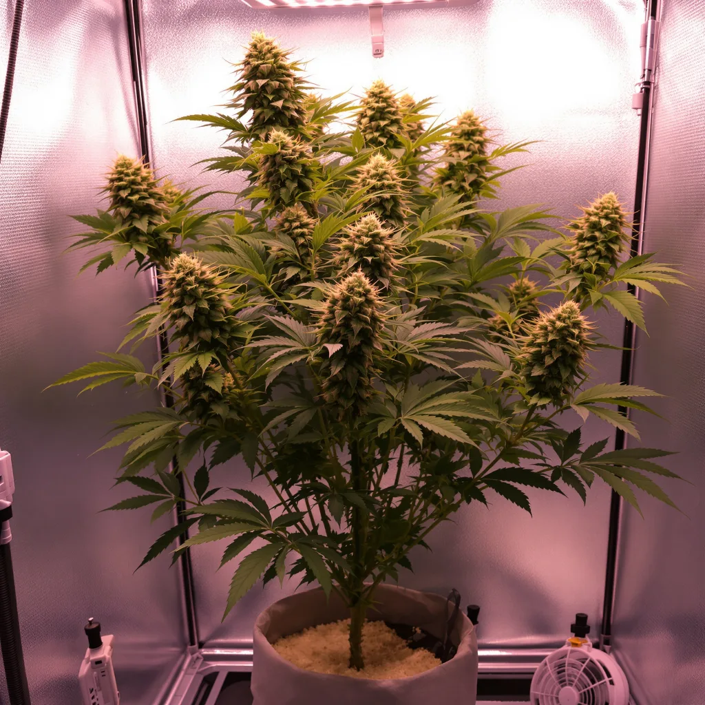 Plante de cannabis Funky Monkey en floraison — 120-180 cm féminisée