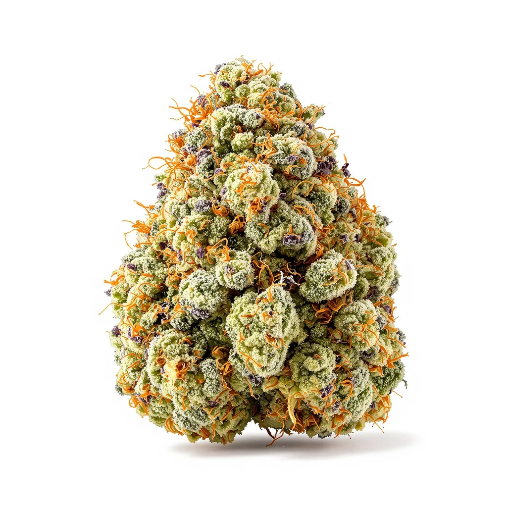 Future 45% indica / 55% sativa — fleur avec trichomes visibles