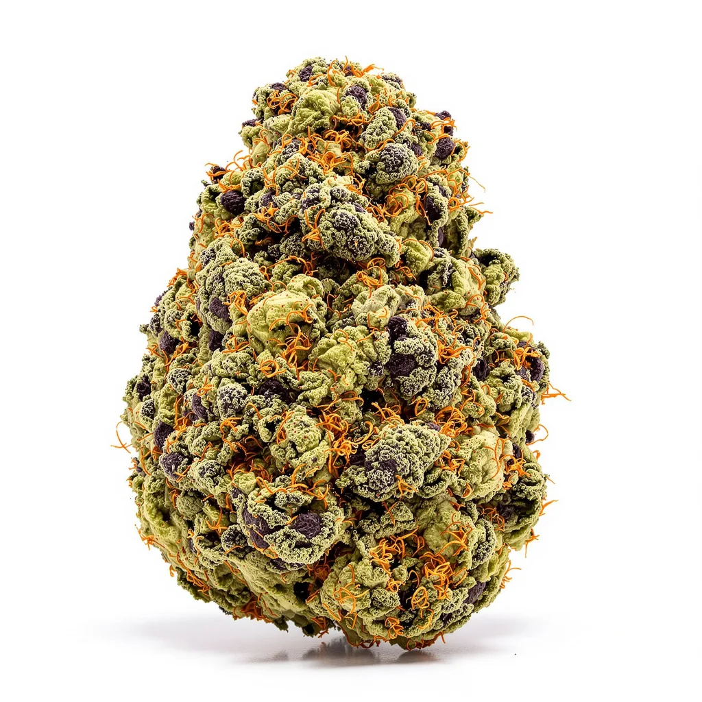 G13 Widow 65% indica / 35% sativa — fleur avec trichomes visibles