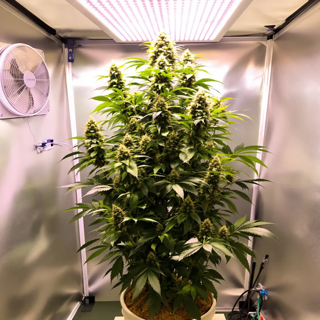 Plante de cannabis Gatekeeper OG en floraison — 60-100 cm autofloraison