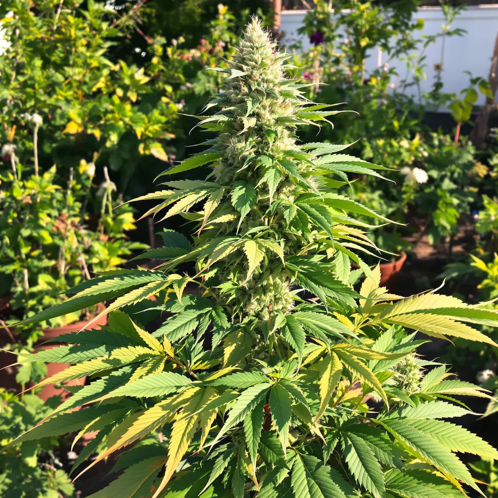 Gator Breath 88% indica / 12% sativa — fleur avec trichomes visibles