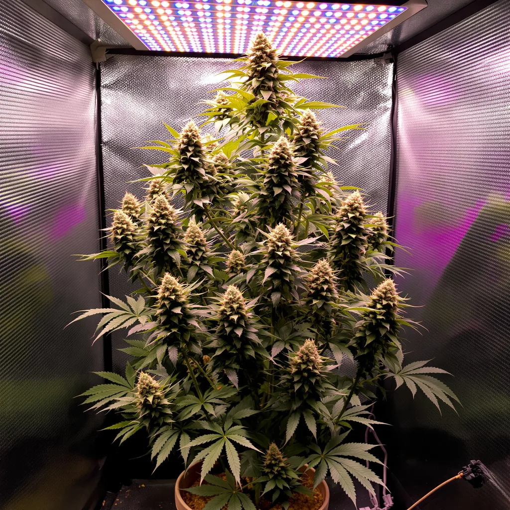 Plante de cannabis Gelato 33 en floraison — 60-100 cm autofloraison