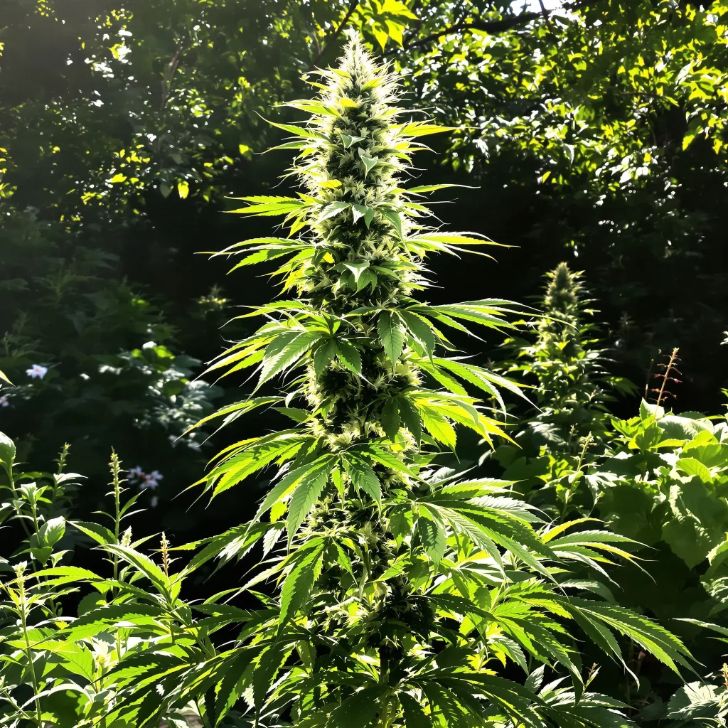 Gelato Cake 6% indica / 94% sativa — fleur avec trichomes visibles