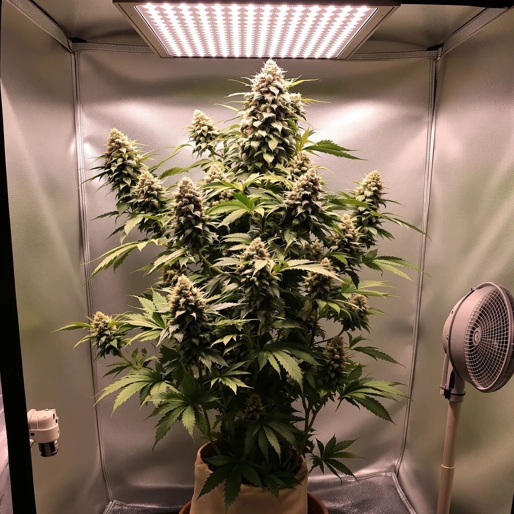 Plante de cannabis Gelato en floraison — 120-180 cm féminisée
