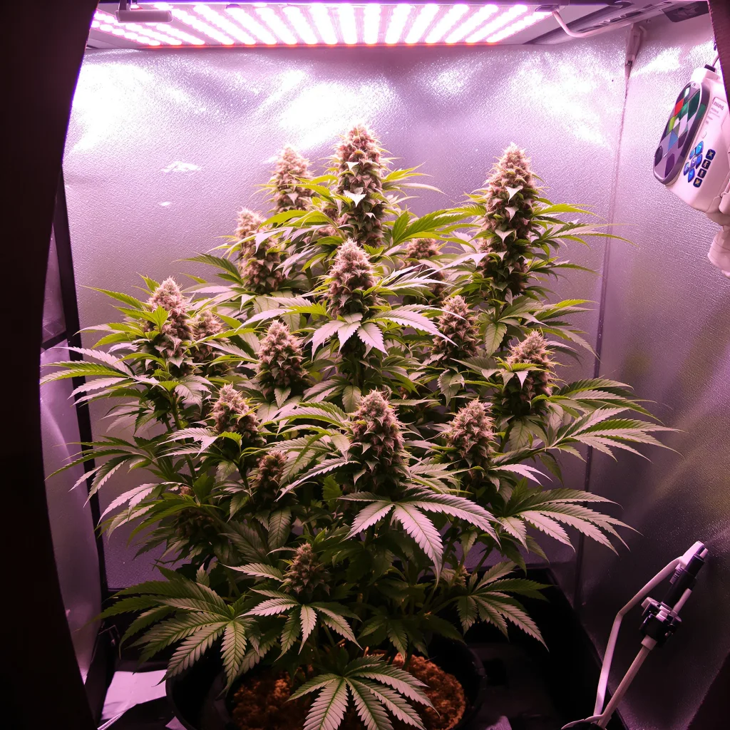 Plante de cannabis Ghost OG en floraison — 60-100 cm autofloraison